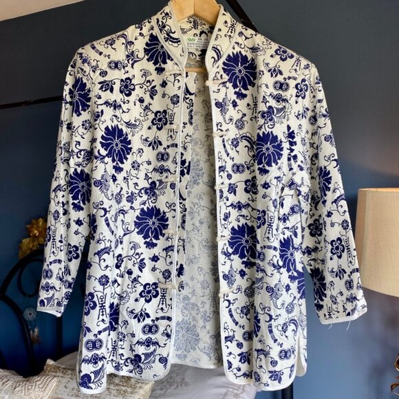 Chinese Mandarin Collar Light Jacket - Picture 8 of 14